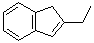 2-Ethyl-1H-indene molecular structure (CAS 17059-50-6)