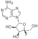 4'-C-Fluoroadenosine molecular structure (CAS 170874-47-2)