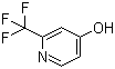 结构式 CAS# 170886-13-2, 2-三氟甲基吡啶-4-醇