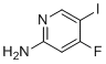 structure of CAS# 1708974-12-2, 4-Fluoro-5-iodo-2-pyridinamine
