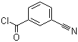 structure of CAS# 1711-11-1, 3-Cyanobenzoyl chloride