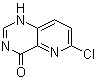 结构式 CAS# 171178-33-9, 6-氯吡啶并[3,2-d]嘧啶-4(1H)-酮