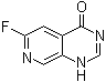 结构式 CAS# 171178-44-2, 6-氟吡啶并[3,4-d]嘧啶-4(1H)-酮