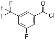 structure of CAS# 171243-30-4, 3-Fluoro-5-(trifluoromethyl)benzoyl chloride;3-Fluoro-5-trifluoromethylbenzoyl chloride
