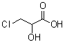 3-Chloro-2-hydroxypropanoic acid molecular structure (CAS 1713-85-5)