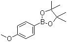 结构式 CAS# 171364-79-7, 4-甲氧基苯硼酸频那醇酯