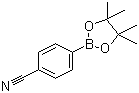 4-Cyanobenzeneboronic acid pinacol ester molecular structure (CAS 171364-82-2)