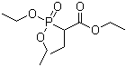结构式 CAS# 17145-91-4, 2-膦酰丁酸三乙酯
