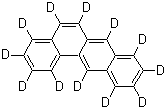 structure of CAS# 1718-53-2, Benz[a]anthracene-d<sub>12</sub>;1,2-Benzanthracene-d<sub>12</sub>; Perdeuteriobenz[a]anthracene
