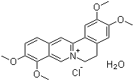 structure of CAS# 171869-95-7, Palmatine chloride hydrate