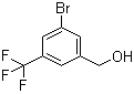 structure of CAS# 172023-97-1, 3-Bromo-5-trifluoromethylbenzyl alcohol;(3-Bromo-5-trifluoromethylphenyl)methanol; 3-Bromo-5-trifluoromethylbenzenemethanol