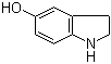 structure of CAS# 172078-33-0, 2,3-Dihydro-1H-indol-5-ol;5-Hydroxy-2,3-dihydro-1H-indole; 5-Hydroxyindoline; Indolin-5-ol