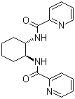 结构式 CAS# 172138-95-3, (1S-反式)-N,N'-1,2-环己烷二基双-2-吡啶甲酰胺
