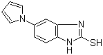 5-(1H-Pyrrol-1-yl)-2-mercaptobenzimidazole molecular structure (CAS 172152-53-3)