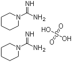 Piperidine-1-carboxamidine hemisulfate molecular structure (CAS 17238-53-8)
