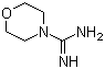 结构式 CAS# 17238-66-3, 吗啉-4-甲脒