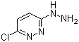 3-Chloro-6-hydrazinopyridazine molecular structure (CAS 17284-97-8)