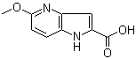 5-Methoxy-1H-pyrrolo[3,2-b]pyridine-2-carboxylic acid molecular structure (CAS 17288-33-4)