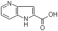 structure of CAS# 17288-35-6, 1H-Pyrrolo[3,2-b]pyridine-2-carboxylic acid