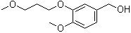 4-Methoxy-3-(3-methoxypropoxy)benzyl alcohol molecular structure (CAS 172900-74-2)