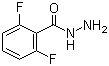 2,6-Difluorobenzoyl hydrazine molecular structure (CAS 172935-91-0)