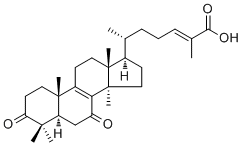Ganoderic acid DM molecular structure (CAS 173075-45-1)
