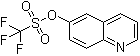 6-Quinolinyl triflate molecular structure (CAS 173089-80-0)