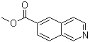 6-Isoquinolinecarboxylic acid methyl ester molecular structure (CAS 173089-82-2)