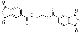 1,2,4-Benzenetricarboxylic acid 1,2-anhydride ethylene ester molecular structure (CAS 1732-96-3)