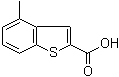 4-Methylbenzo[b]thiophene-2-carboxylic acid molecular structure (CAS 1735-13-3)