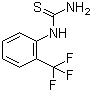 结构式 CAS# 1736-71-6, 2-(三氟甲基)苯基硫脲