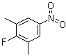 3,5-Dimethyl-4-fluoronitrobenzene molecular structure (CAS 1736-85-2)
