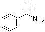 结构式 CAS# 17380-77-7, 1-苯基环丁基胺