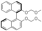 结构式 CAS# 173831-50-0, (R)-2,2'-双(甲氧基甲氧基)-1,1'-联萘