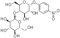 structure of CAS# 17400-77-0, p-Nitrophenyl alpha-D-maltoside;4-Nitrophenyl alpha-D-maltoside