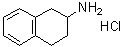 1,2,3,4-Tetrahydro-2-naphthalenamine hydrochloride molecular structure (CAS 1743-01-7)