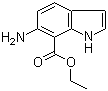 structure of CAS# 174311-79-6, Ethyl 6-amino-1H-indole-7-carboxylate