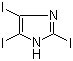 2,4,5-Triiodoimidazole molecular structure (CAS 1746-25-4)