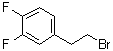 4-(2-溴乙基)-1,2-二氟苯分子结构 (CAS 175018-77-6)