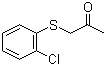 1-[(2-Chlorophenyl)thio]-2-propanone molecular structure (CAS 17514-52-2)