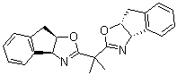 structure of CAS# 175166-51-5, (3aS,3'aS,8aR,8'aR)-2,2'-(1-Methylethylidene)bis[3a,8a-dihydro-8H-indeno[1,2-d]oxazole]