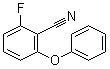 2-氟-6-苯氧基苯腈分子结构 (CAS 175204-06-5)