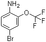 4-Bromo-2-trifluoromethoxyaniline molecular structure (CAS 175278-09-8)