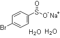 4-溴苯亚磺酸钠盐二水合物分子结构 (CAS 175278-64-5)