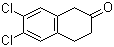 6,7-Dichloro-2-tetralone molecular structure (CAS 17556-22-8)