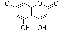 4,5,7-三羟基香豆素分子结构 (CAS 17575-26-7)