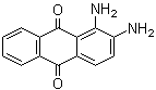 1,2-Diaminoanthraquinone molecular structure (CAS 1758-68-5)