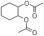 结构式 CAS# 1759-71-3, 顺式-1,2-环己二醇二乙酸酯