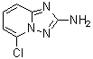 结构式 CAS# 175965-64-7, 5-氯[1,2,4]三唑并[1,5-a]吡啶-2-胺