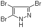3,4,5-Tribromopyrazole molecular structure (CAS 17635-44-8)